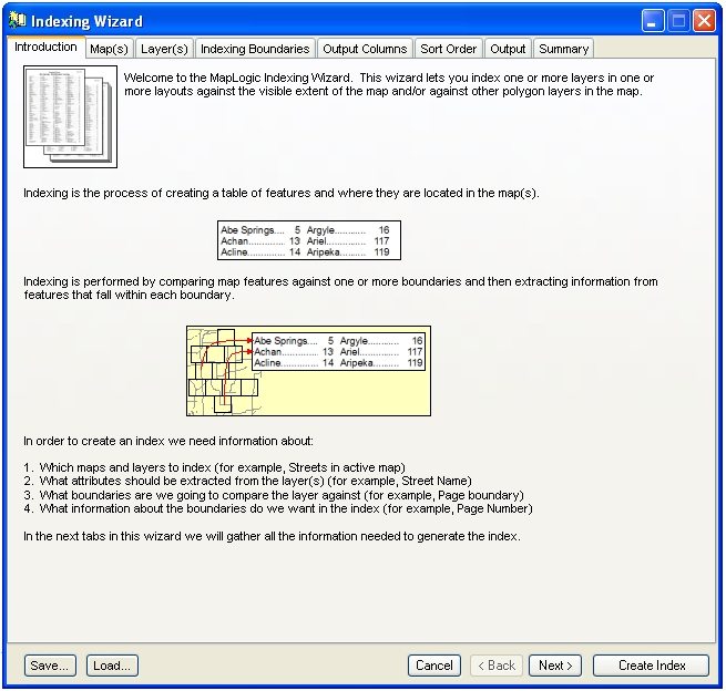 Indexing Wizard