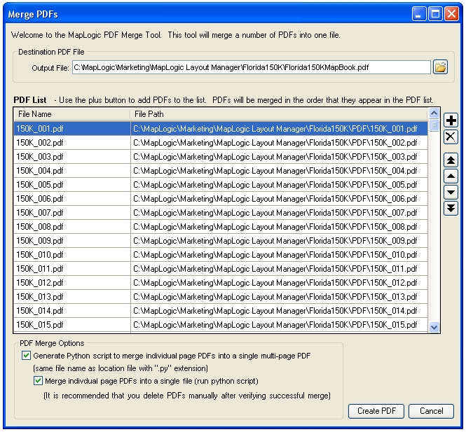 PDF Merge Tool